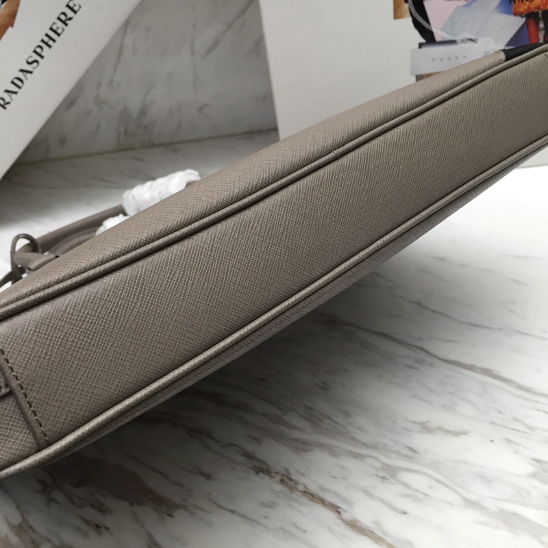 Saffiano Leather Work Bag