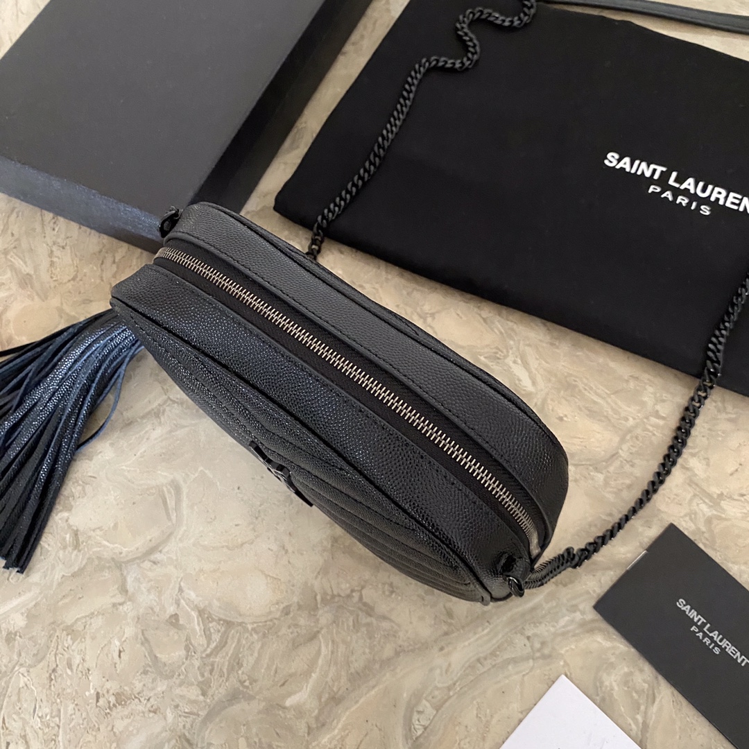 Y51 Mini Lou Quilted Leather Camera Bag