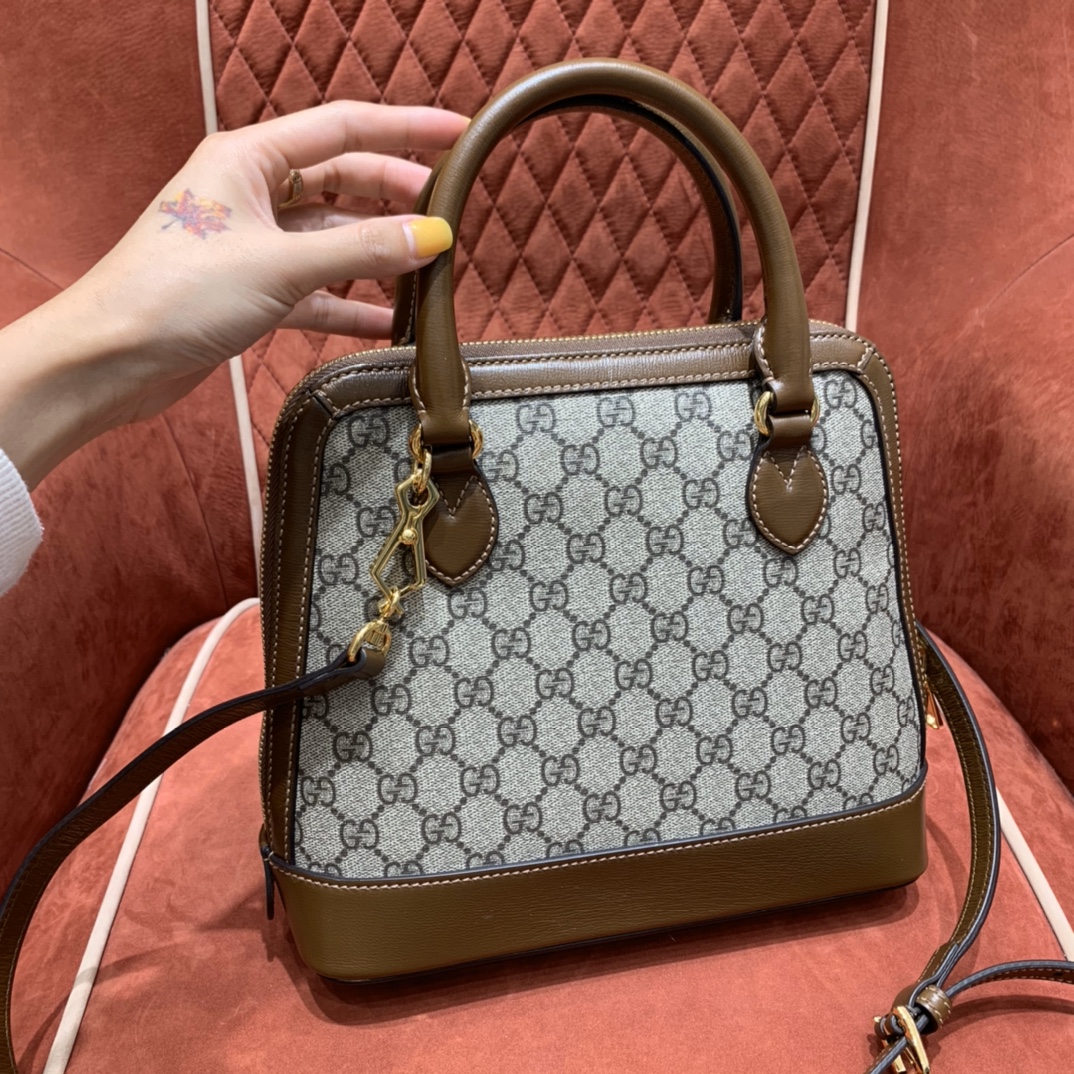 Horsebit handbag