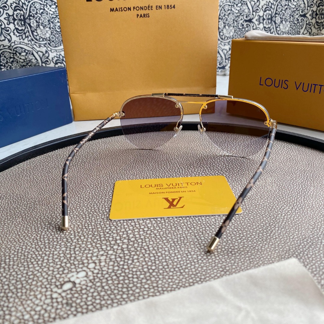 L0vis Vvtt0n CLOCKWISE CANVAS SUNGLASSES