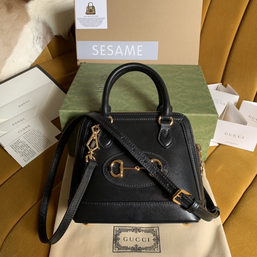 Gvc*1 Horsebit 1955 mini top handle bag