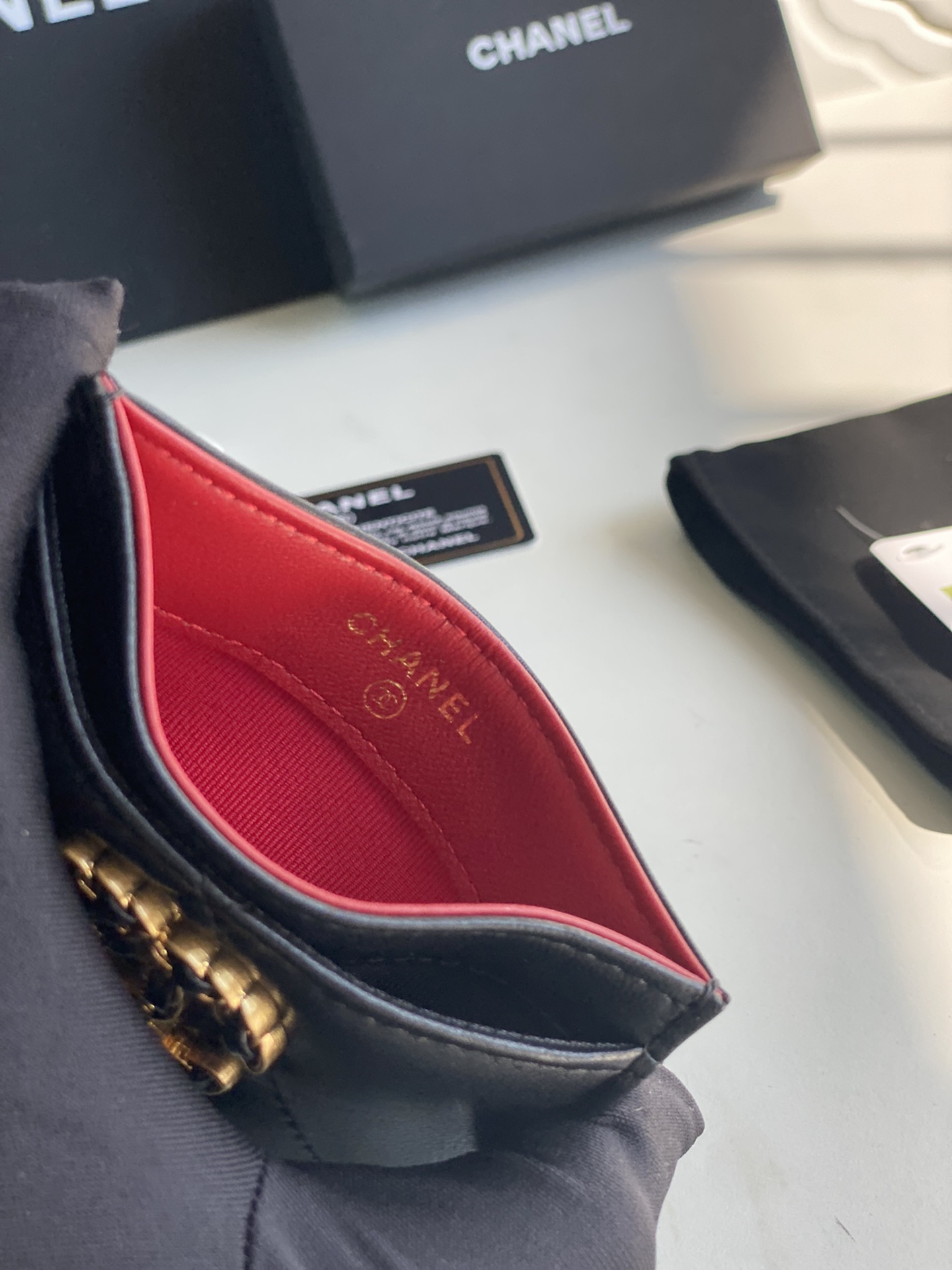 Ch**el 19 CARD HOLDER