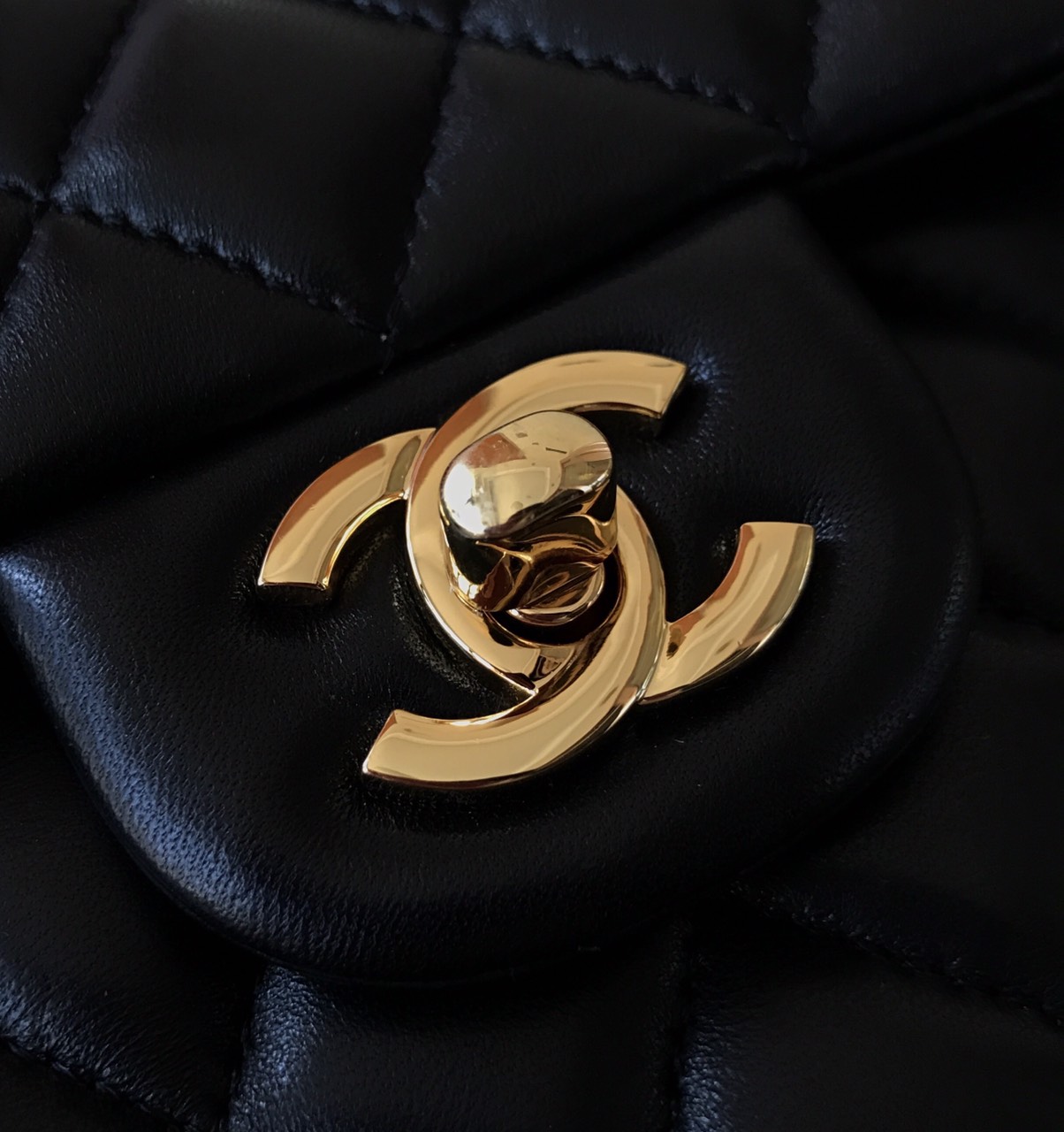 Ch**el Flap Bag in Black