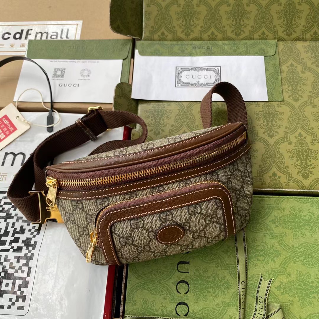 GG Svp*me Canvas Belt Bag