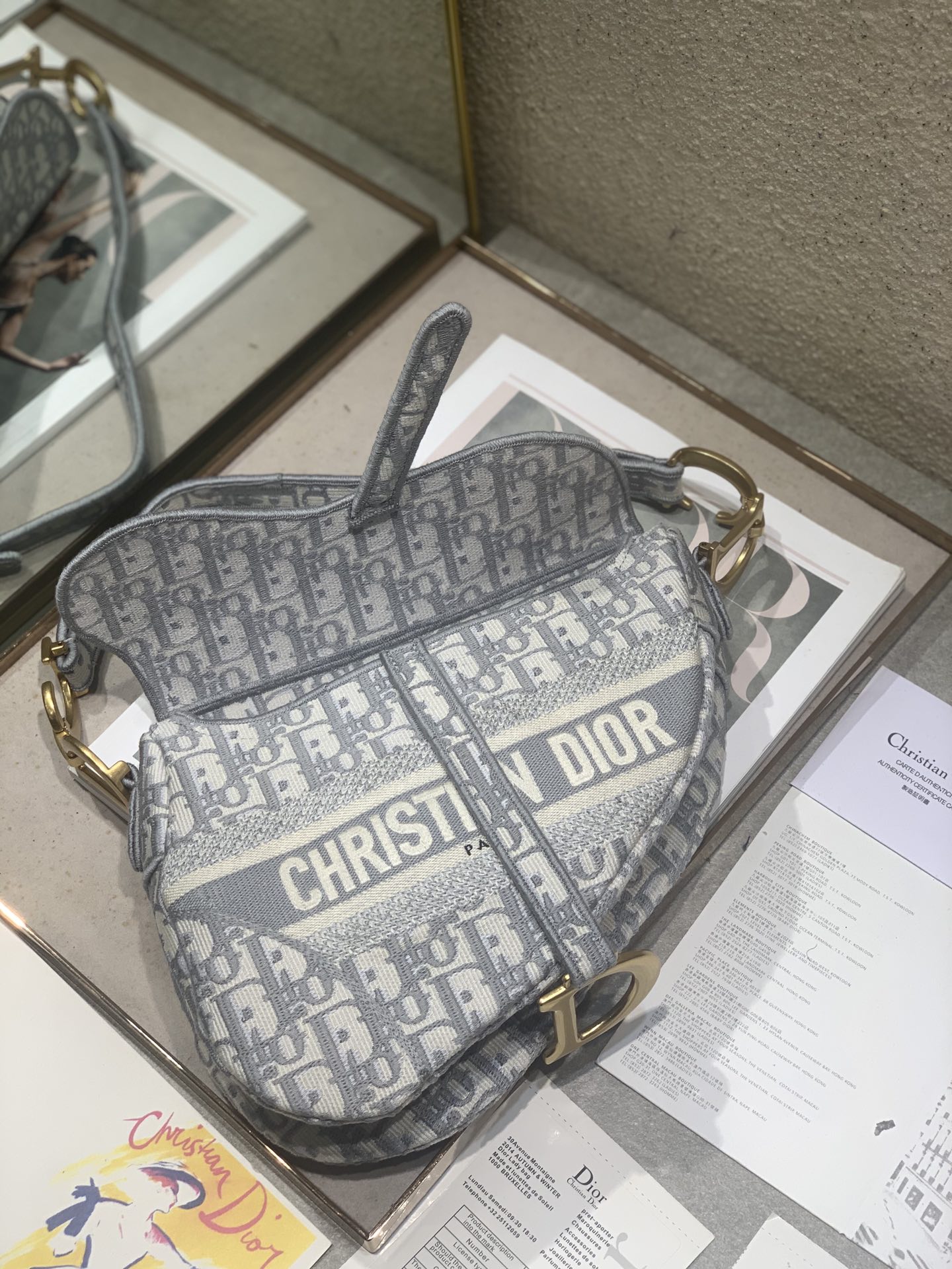 D10r Oblique Saddle Bag