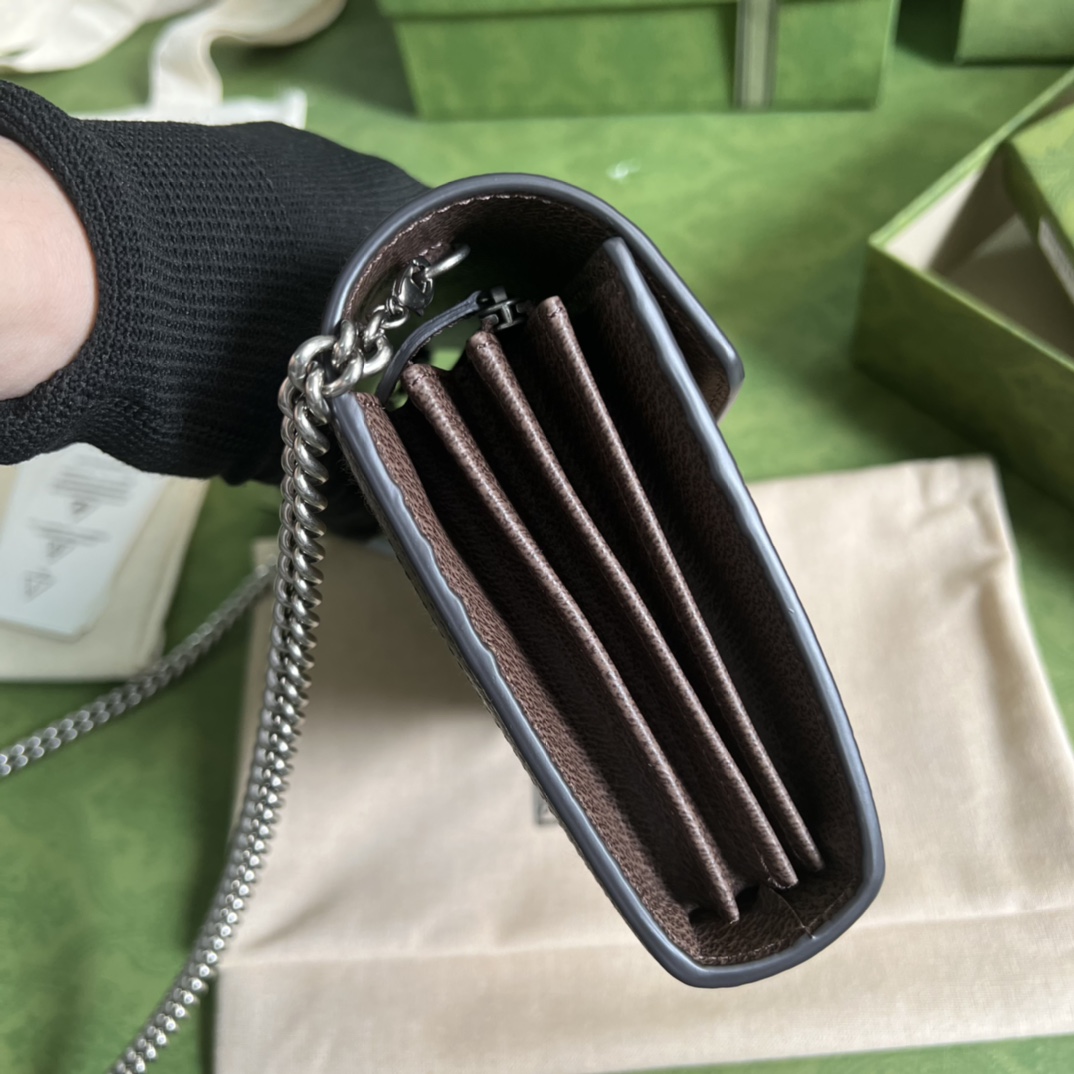 Dionysus jumbo GG chain wallet