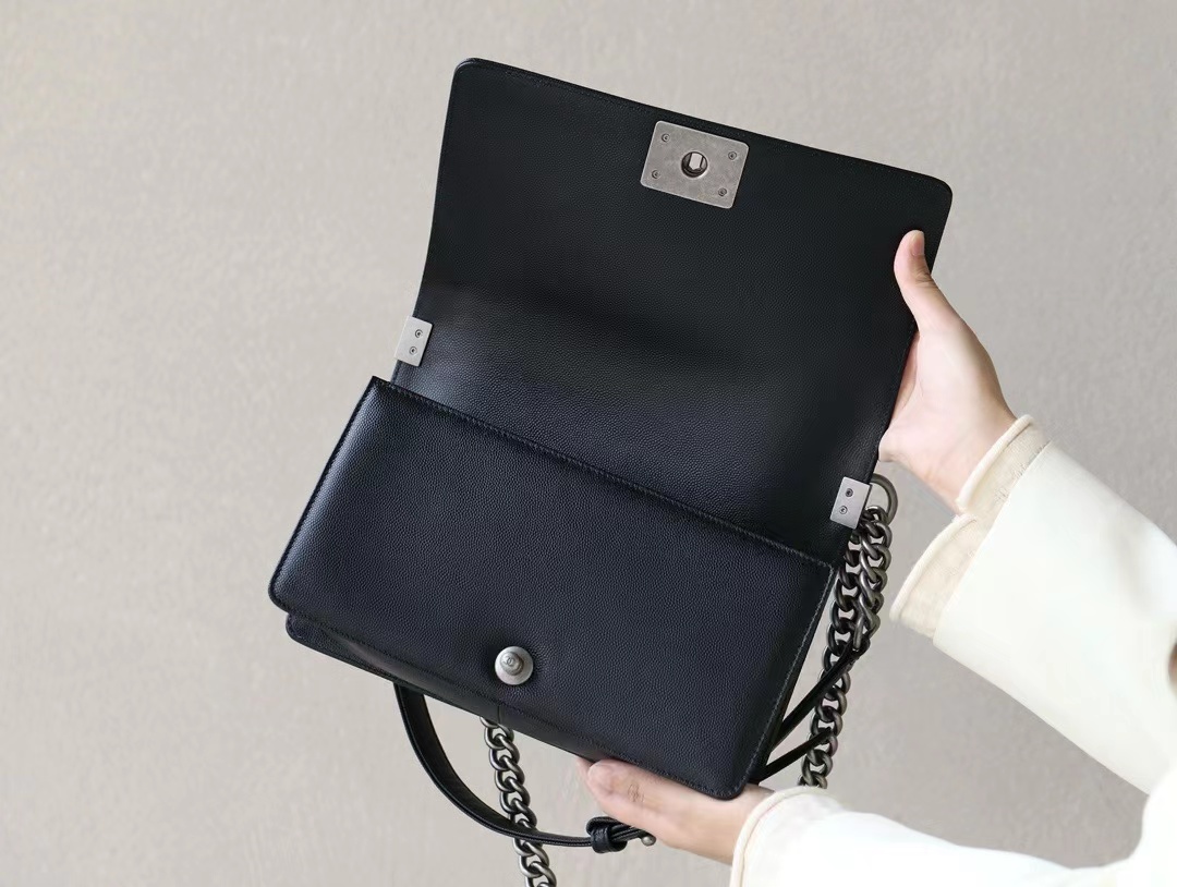 BOY Ch**el SHOULDER BAG Cow Leather