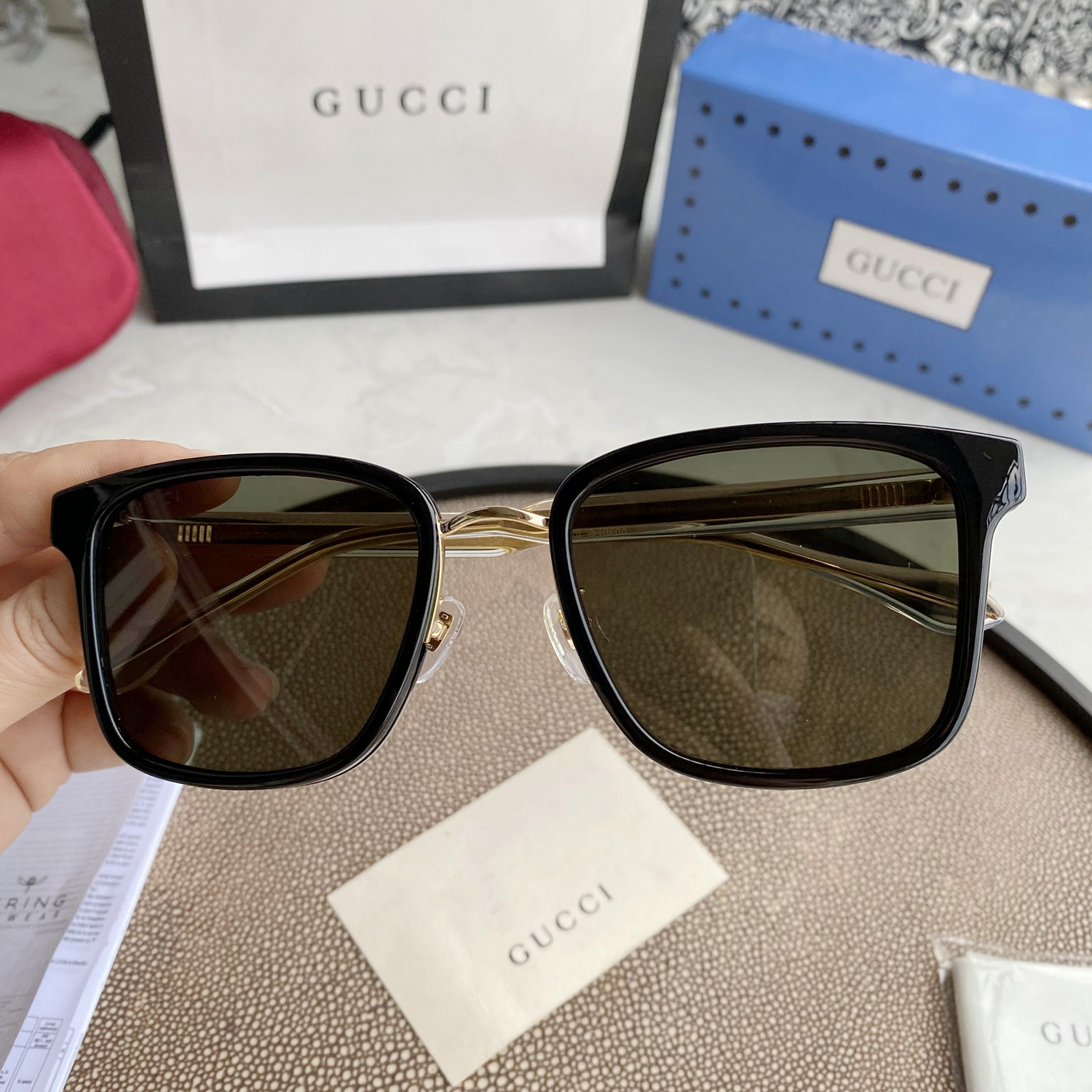 Gvc*1 Eyewear square tinted sunglasses