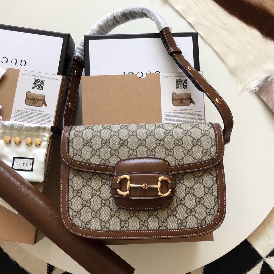 Gvc*1 Horsebit 1955 shoulder bag