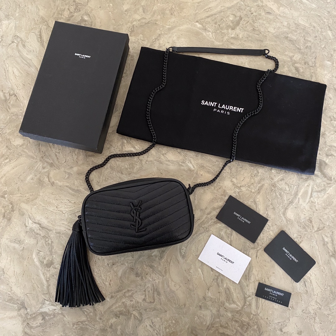 Y51 Mini Lou Quilted Leather Camera Bag