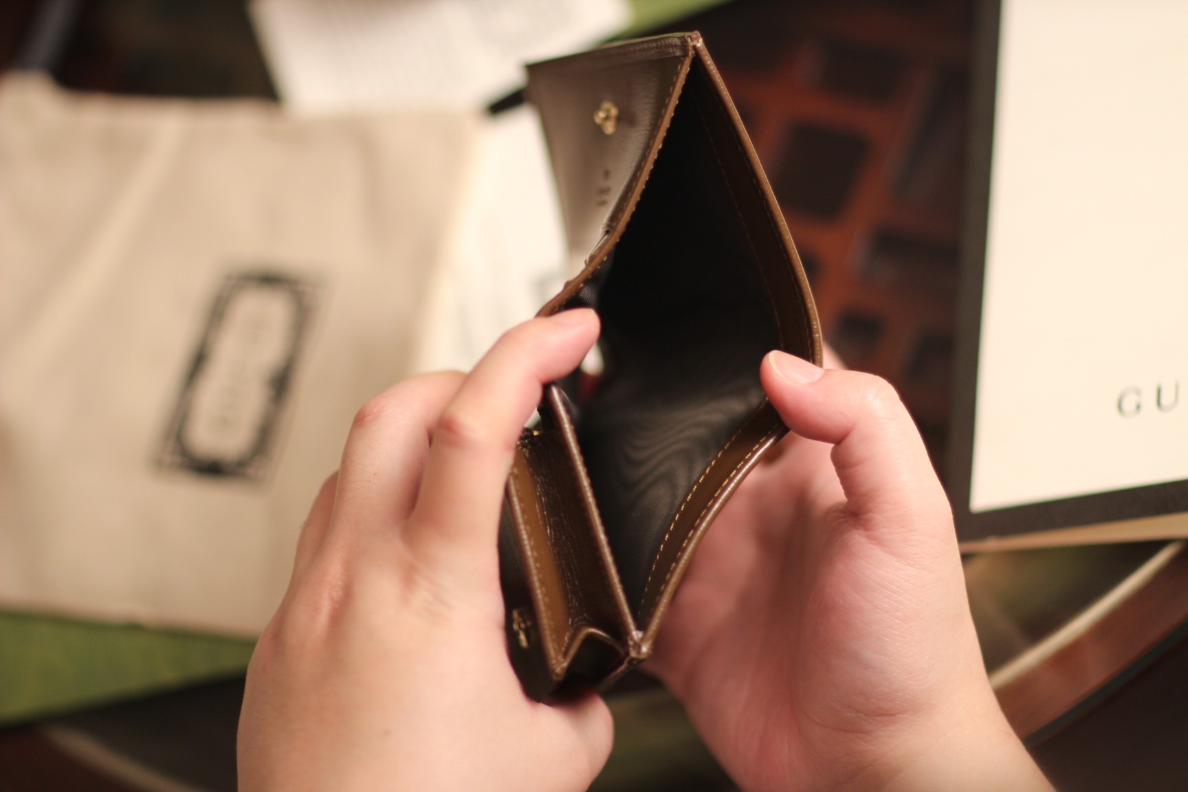 Gvc*1 Horsebit 1955 card case wallet