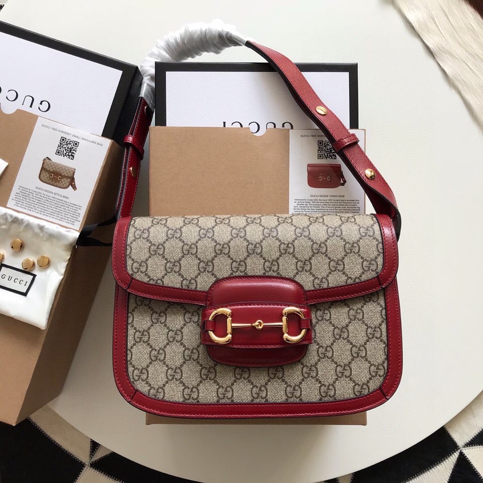 Gvc*1 Horsebit 1955 shoulder bag