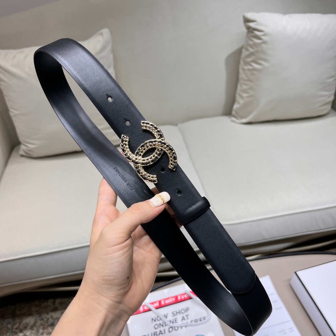 Ch**el leather belt