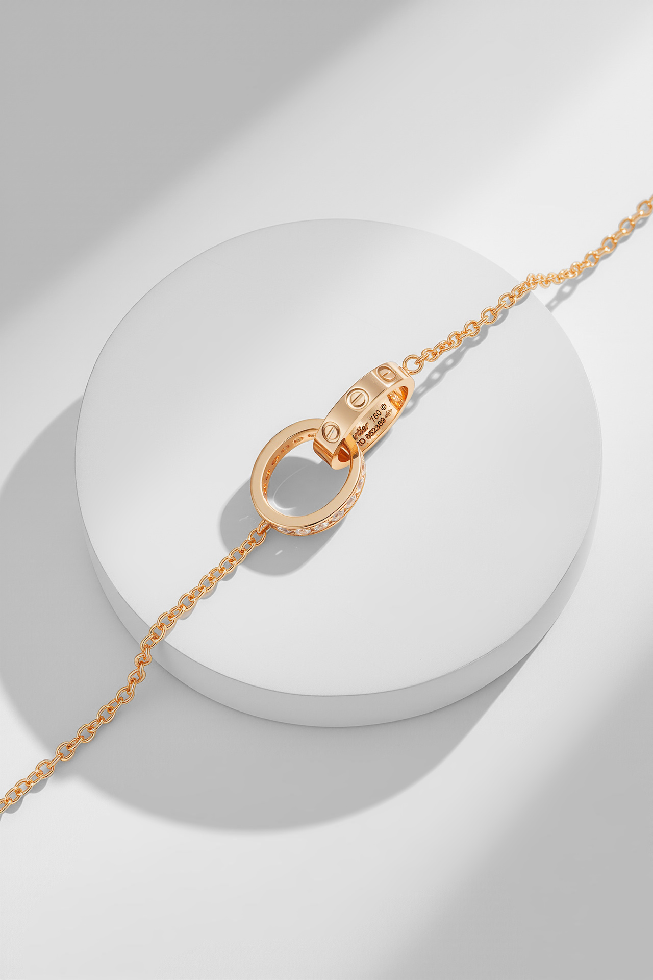 Ca*t1er LOVE Chain Bracelet