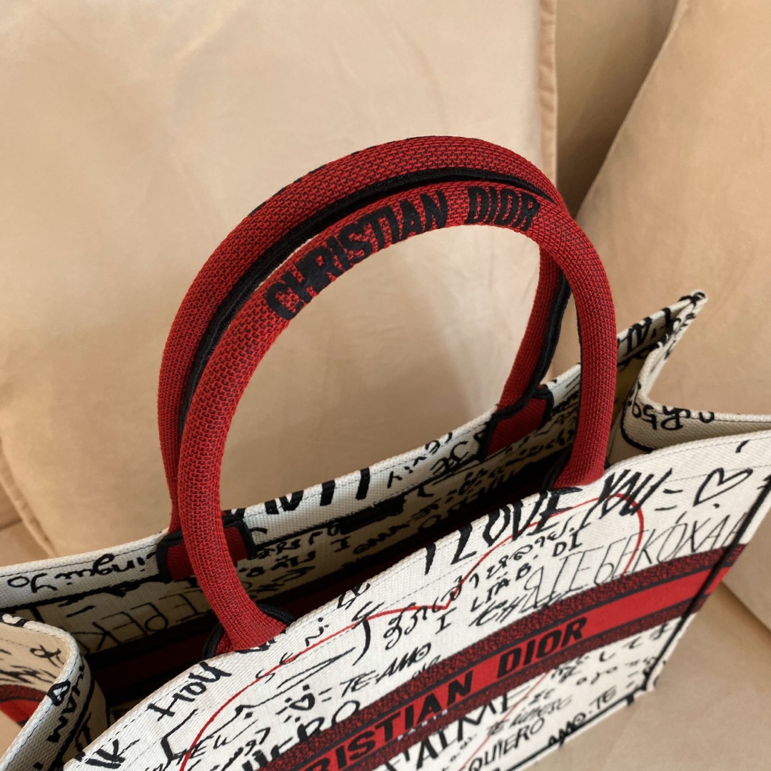 ‘I Love You’ Book Tote  – large