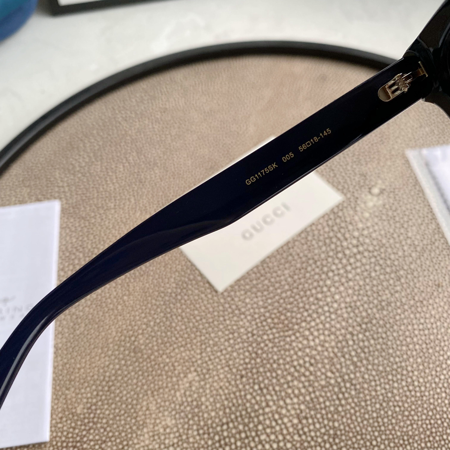 Gvc*1 acetate sunglasses with logo