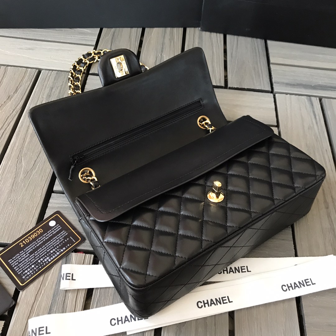 Ch**el Flap Bag in Black