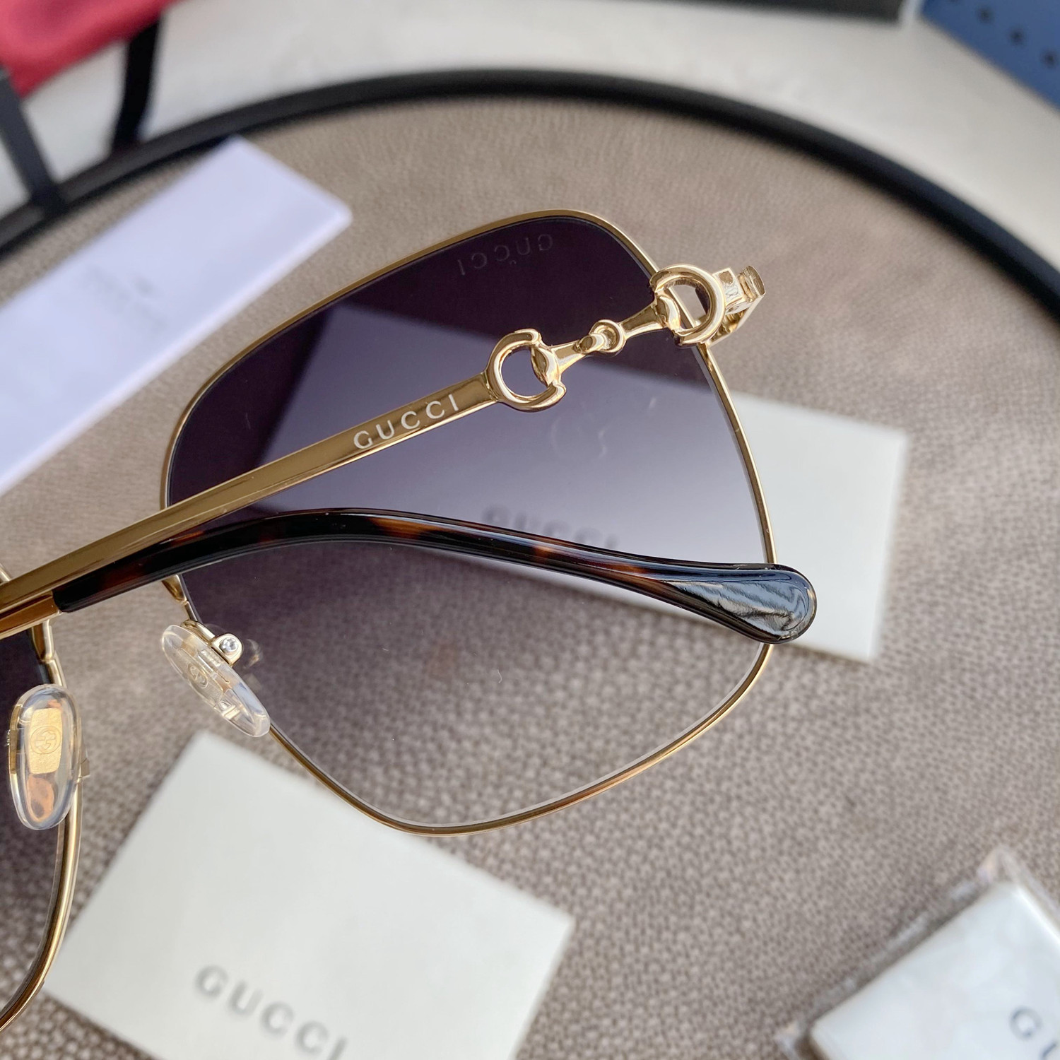 SQUARE-FRAME SUNGLASSES