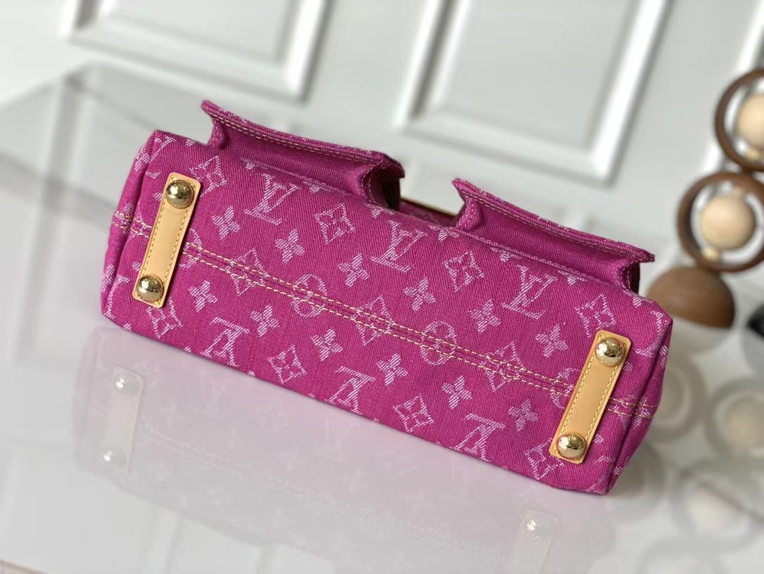 L0vis Vvtt0n Denim Monogram Denim Baggy