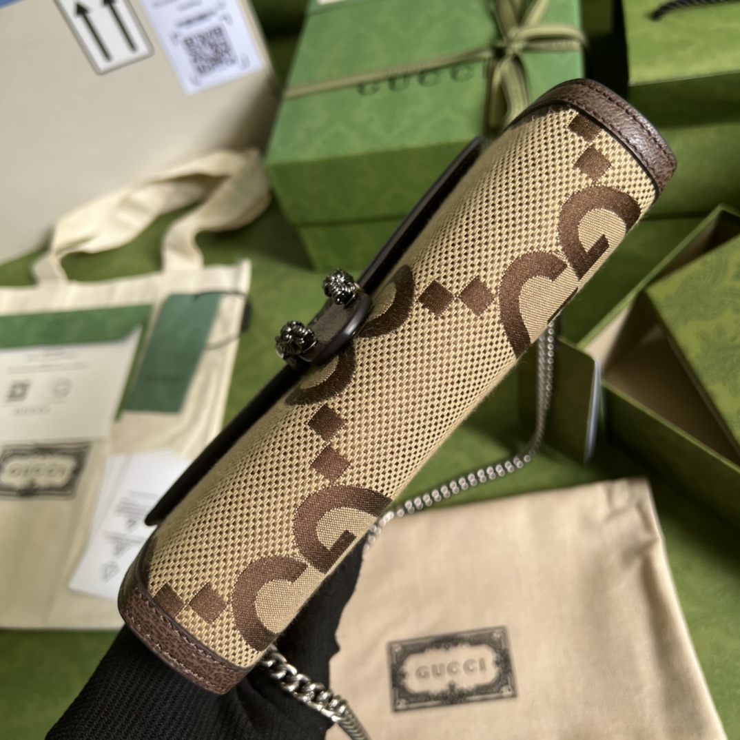 Dionysus jumbo GG chain wallet