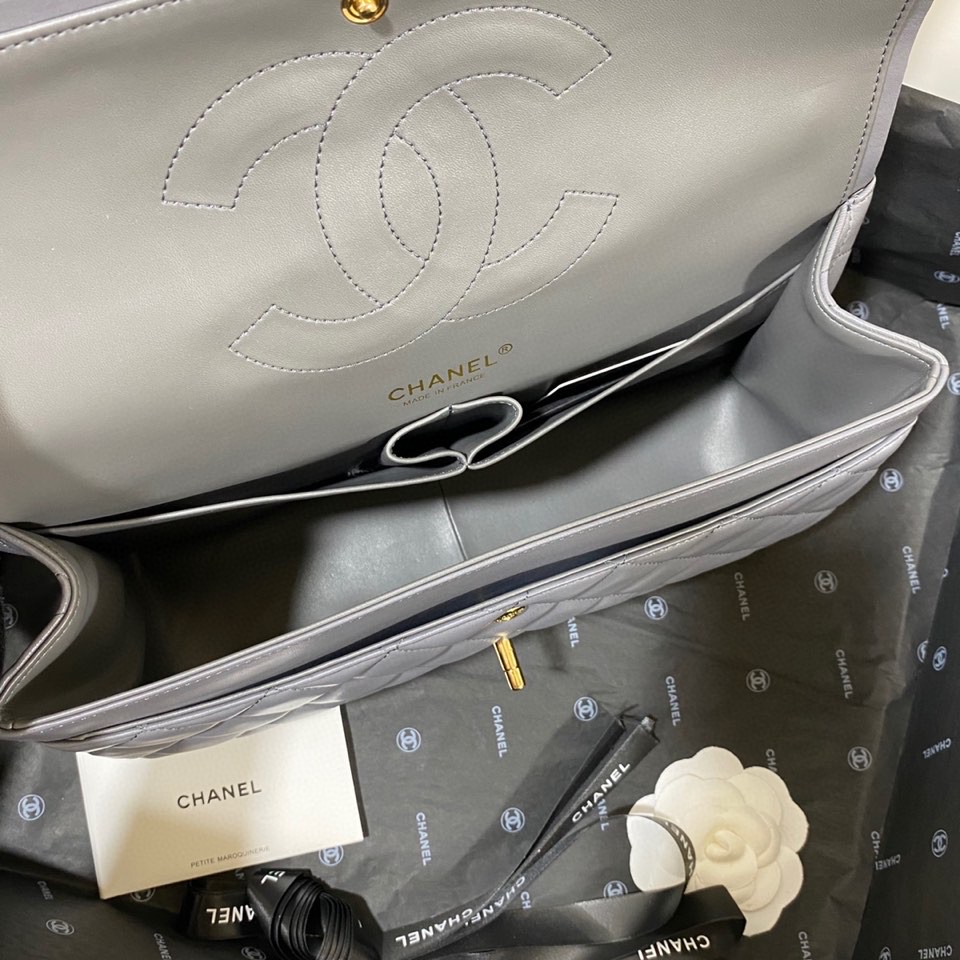 Ch**el Flap Bag Large
