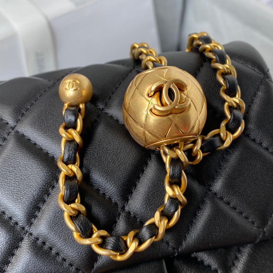 Ch**el CF square with golden ball