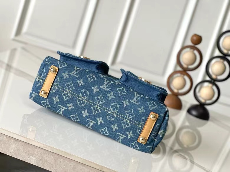 L0vis Vvtt0n Denim Monogram Denim Baggy