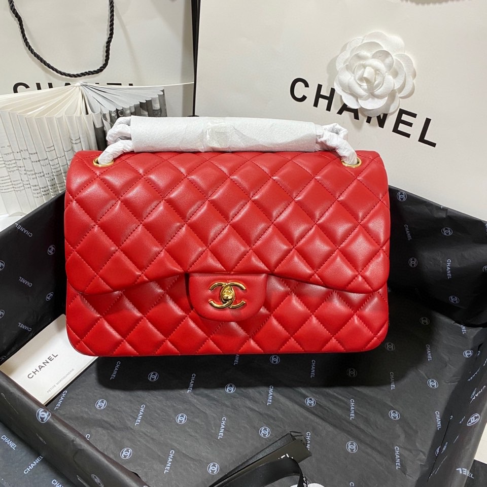 Ch**el Flap Bag Large
