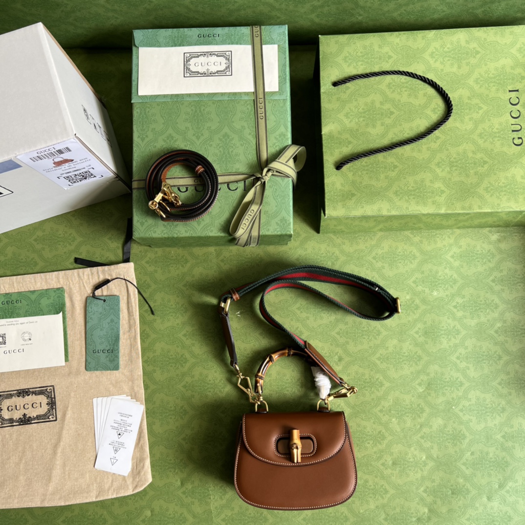 Gvc*1 Bamboo 1947 mini top handle bag