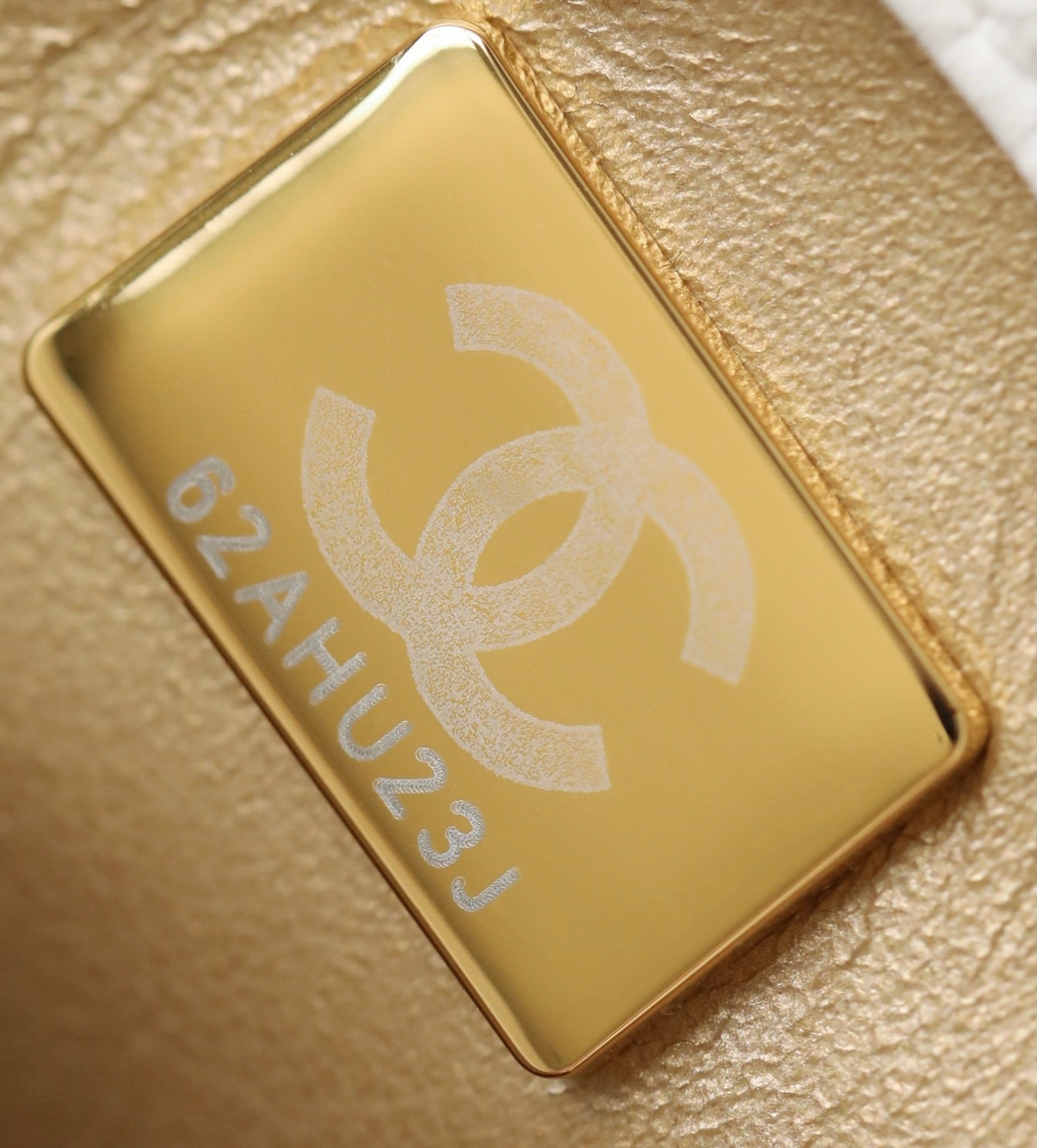 Ch**el classic flap mini with golden ball