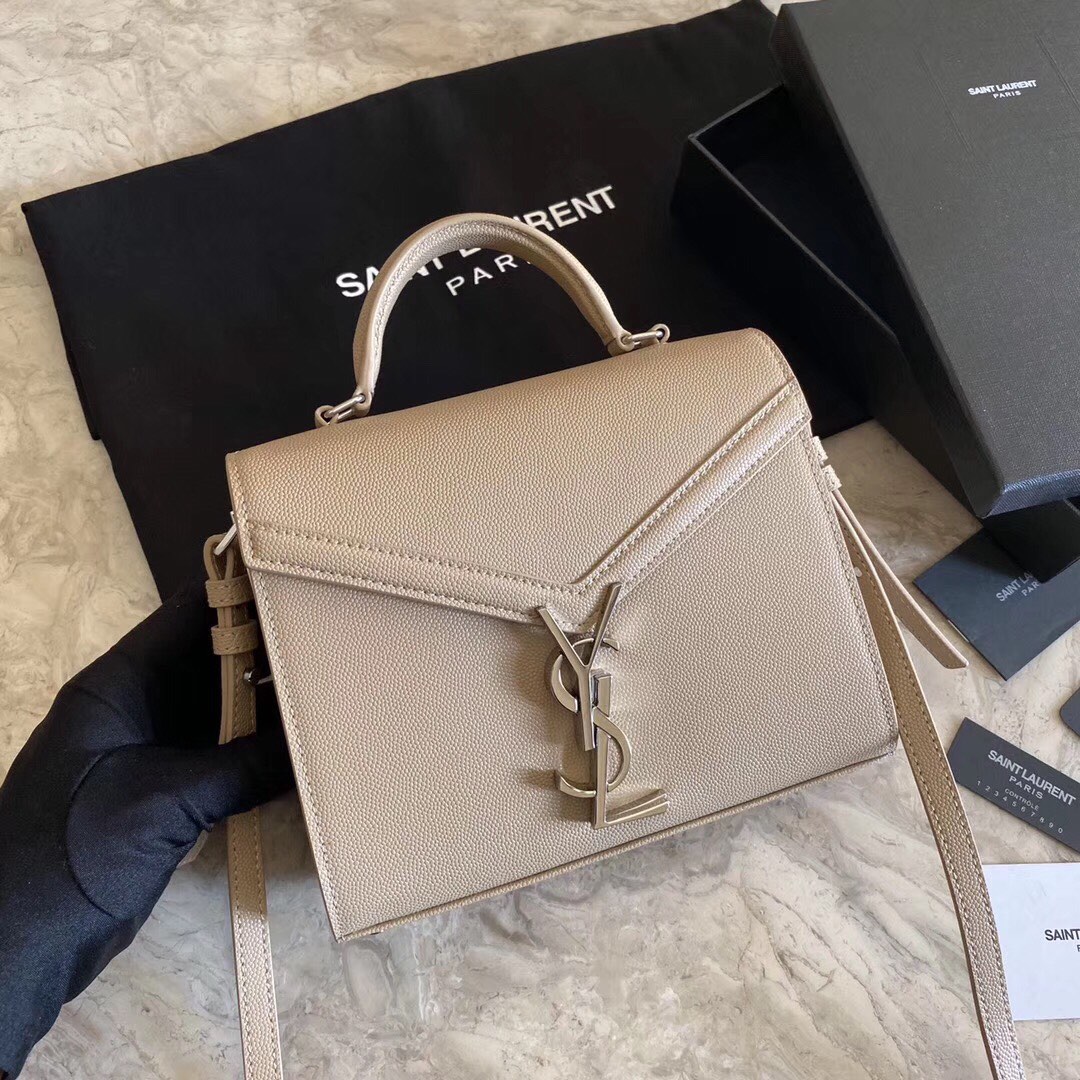 CASSANDRA MONOGRAM CLASP BAG IN MATTE PYTHON