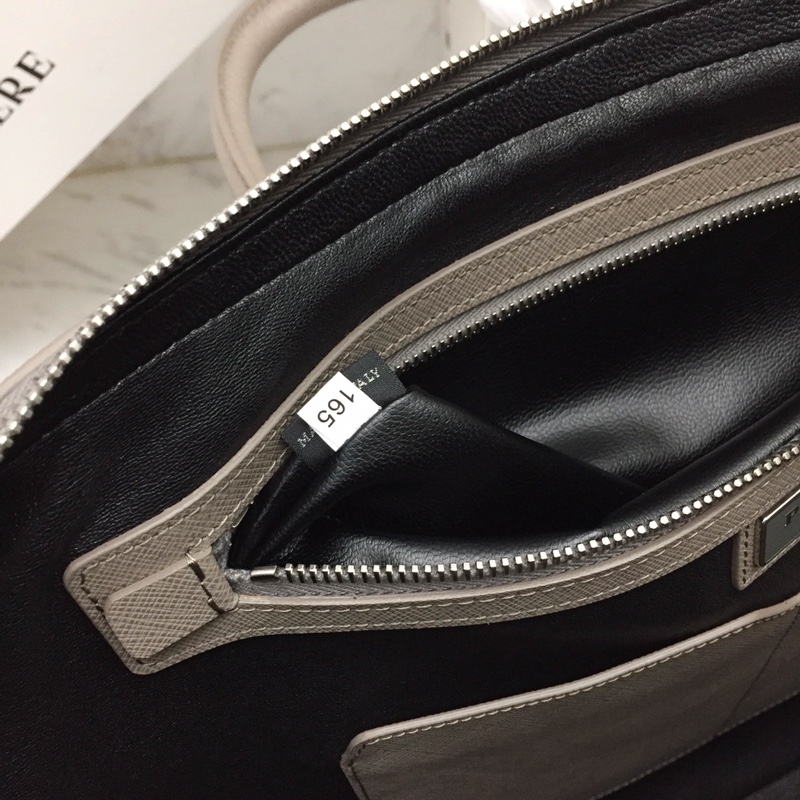 Saffiano Leather Work Bag