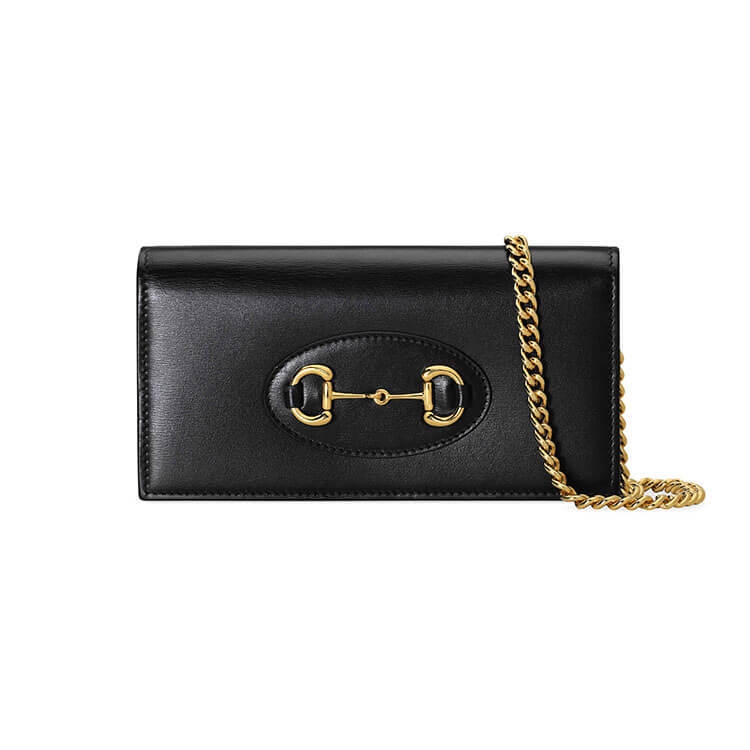 Gvc*1 Horsebit 1955 Wallet With Chain