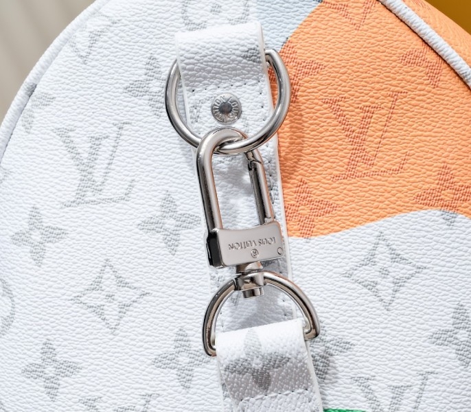LV J Hope X Keepall Bandoulière 45 Multicolor In Two Eyes Patches