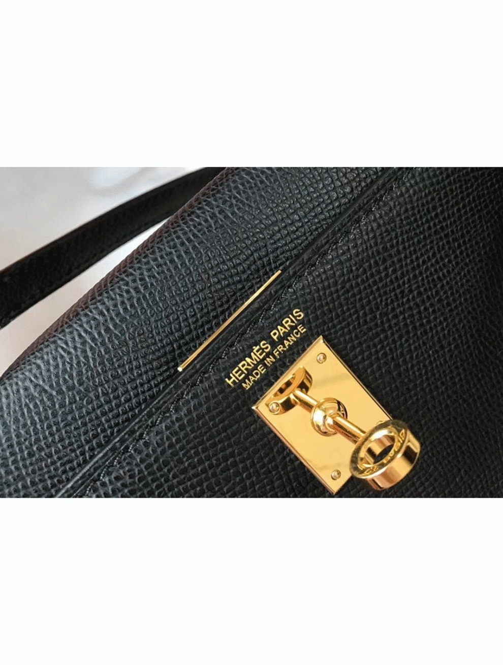 H**me5 Kelly Mini II Bag Replica in Black