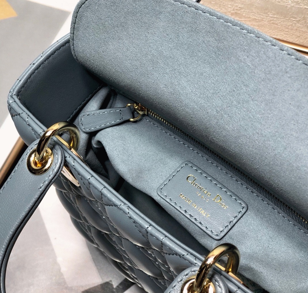 D10r Small Lady D10r My ABCD10r Bag Replica in Sky Blue
