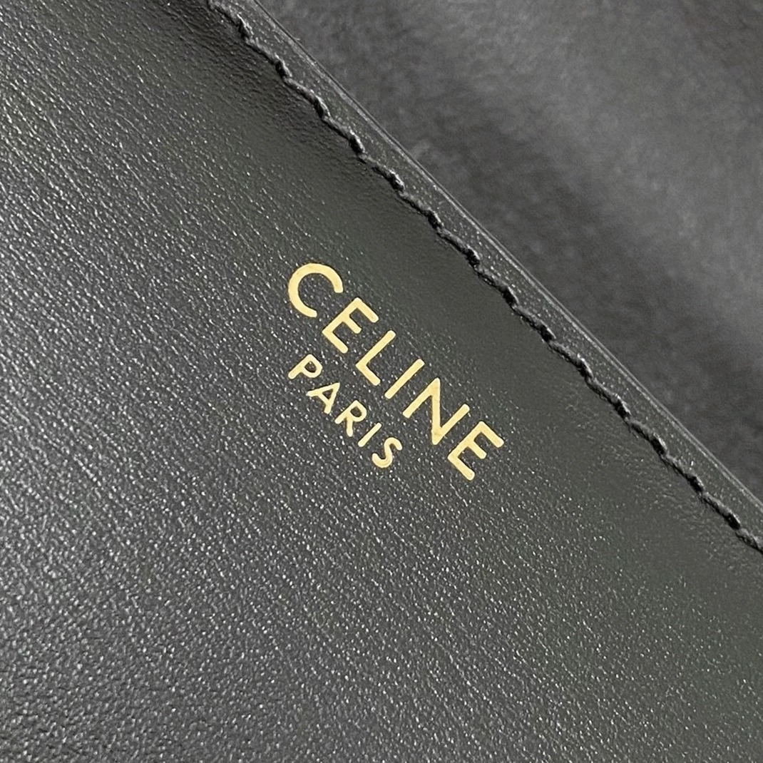 Top Quality Faux Ce1i*e Triomphe Medium Bag In Black