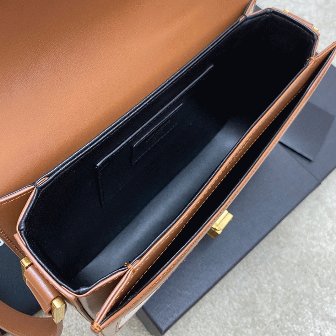Fake Sa1nt Lau*nt Medium Solferino Bag Canvas