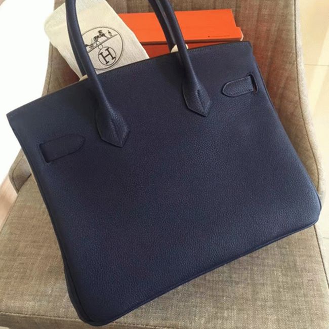 AAA Sapphire H**me5 Birkin 30cm Replica Tote