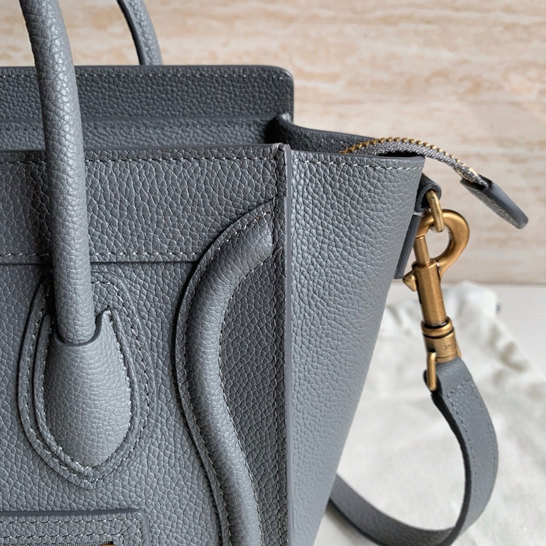 Ce1i*e Nano Luggage Tote Bag Faux in Kohl