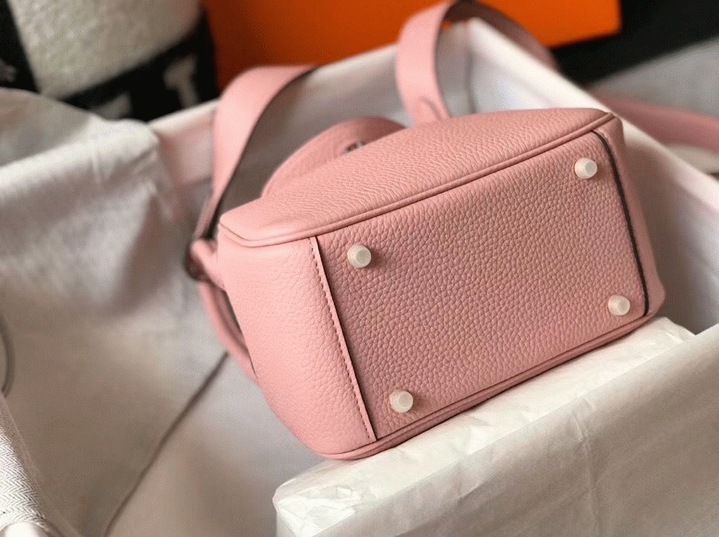 Top replica H**me5 Lindy Mini handbag in pink