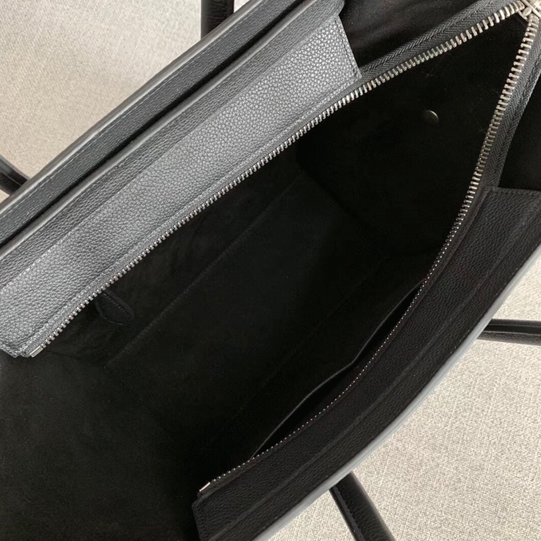 Ce1i*e Micro Luggage Tote Bag Replica in Black
