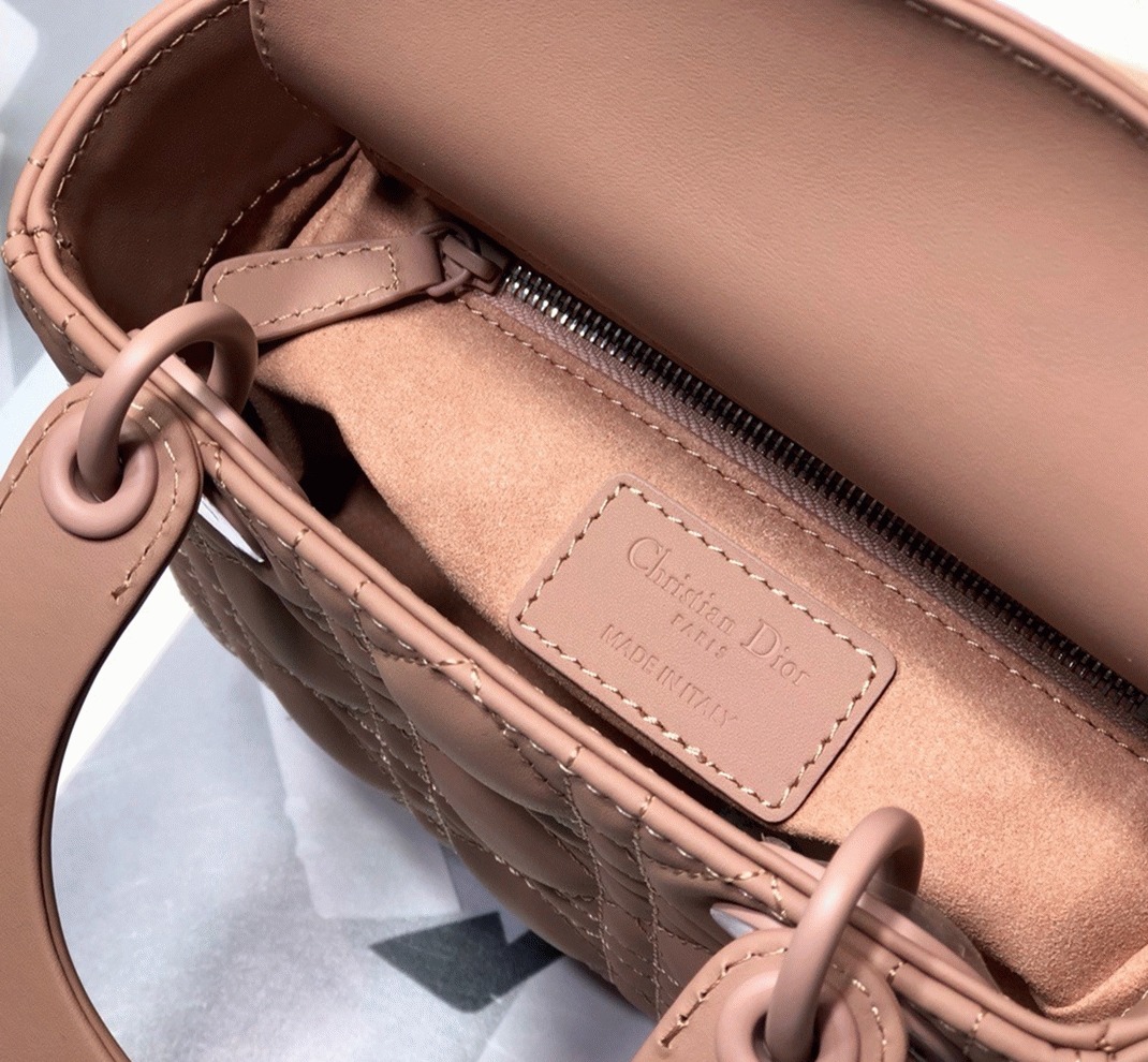 D10r Lady D10r Mini Chain Bag Replica in Blush