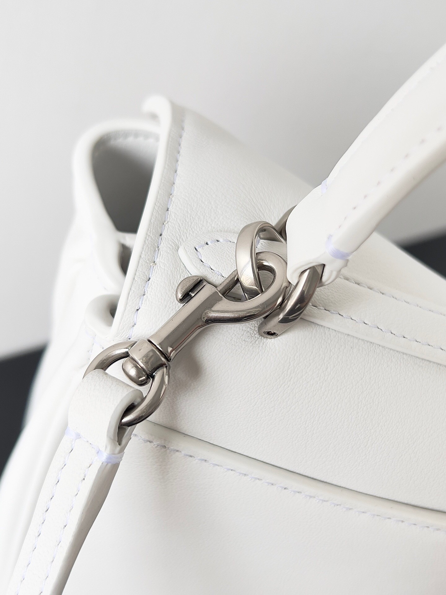 Knockoff Ba1en*iaga Rodeo Mini Bag White Calfskin