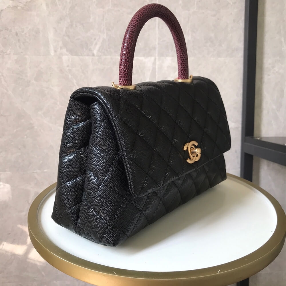 Ch**el Coco handle flap shoulder bag PM