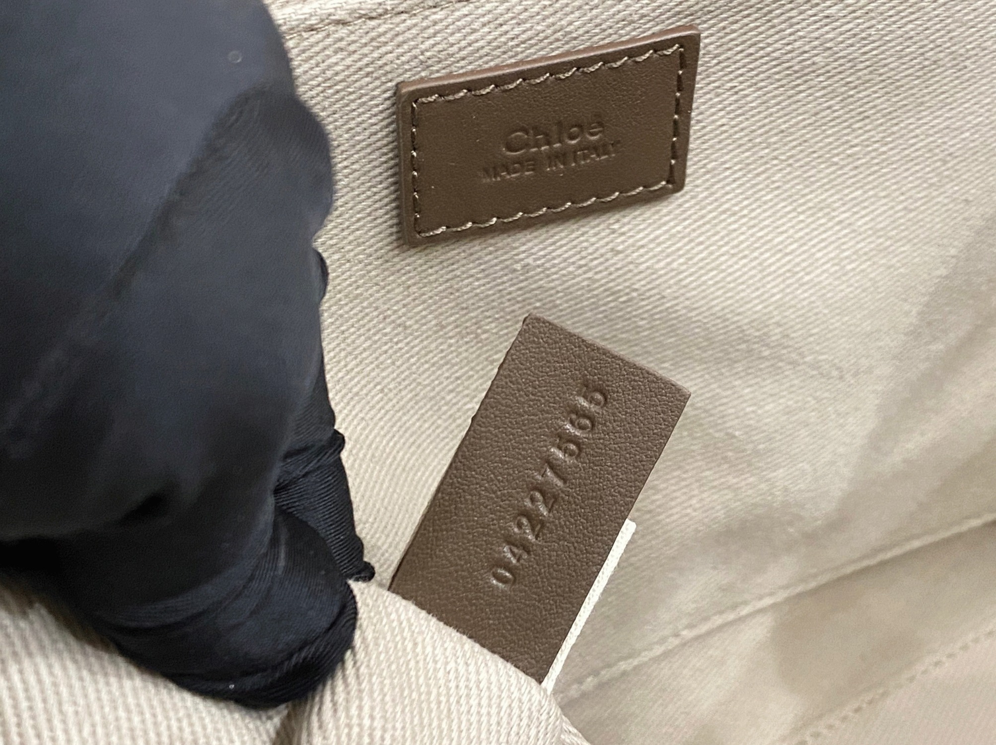 Top Quality Replica Chloe Woody Medium Tote Bag In Army Green Calfskin
