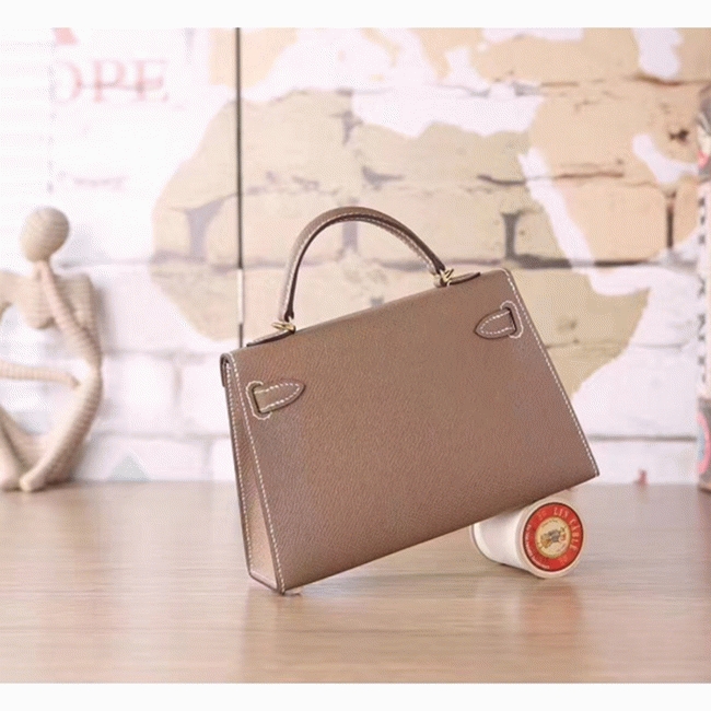 Etoupe Epsom Replica H**me5 Kelly 20cm Elegant Tote