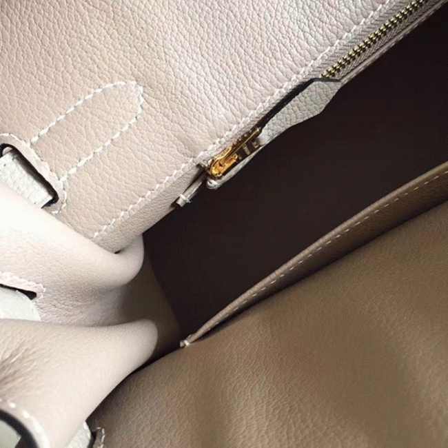 Grey Shade H**me5 Birkin 35CM Authentic-Look Replica