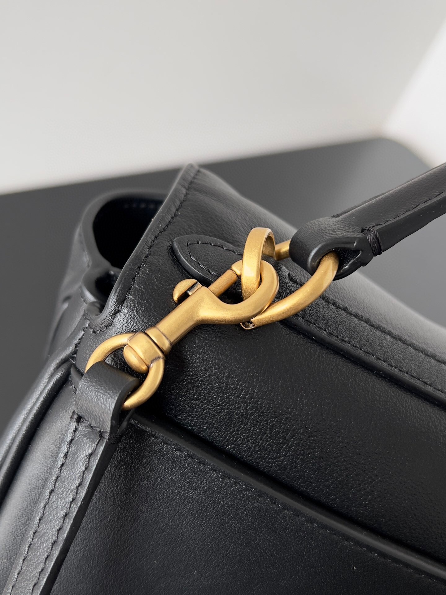 Knockoff Ba1en*iaga Rodeo Mini Bag Black Calfskin