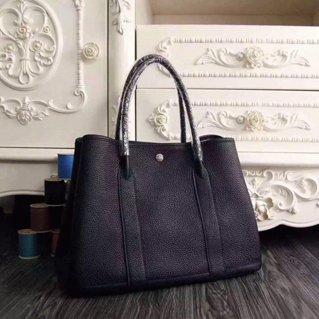 Black Replica 1:1 H**me5 Garden Party 36cm Structured Tote